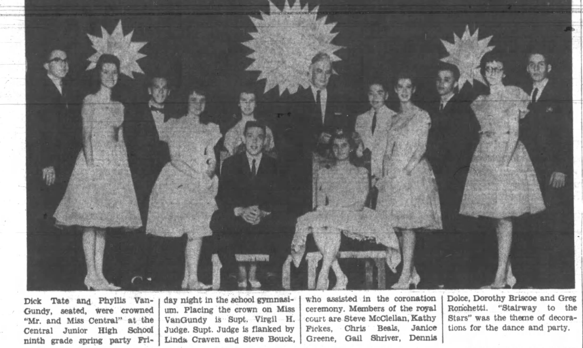 Mr. and Miss Central